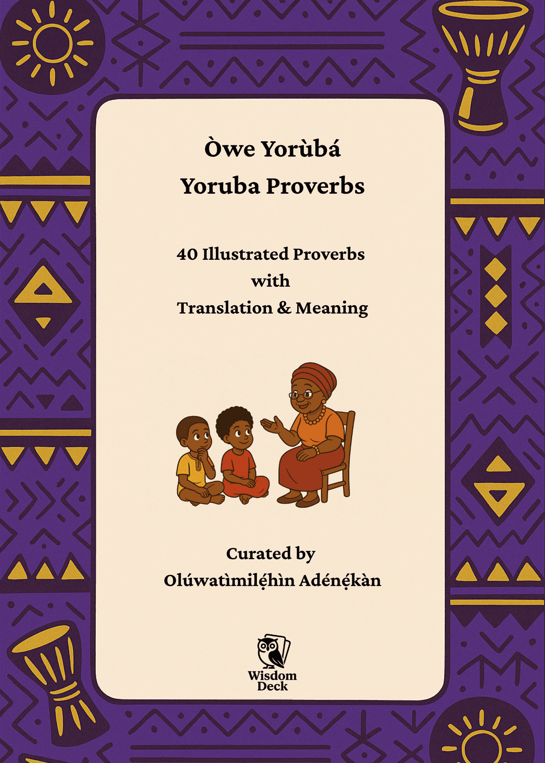 Yoruba Proverbs Book Cover